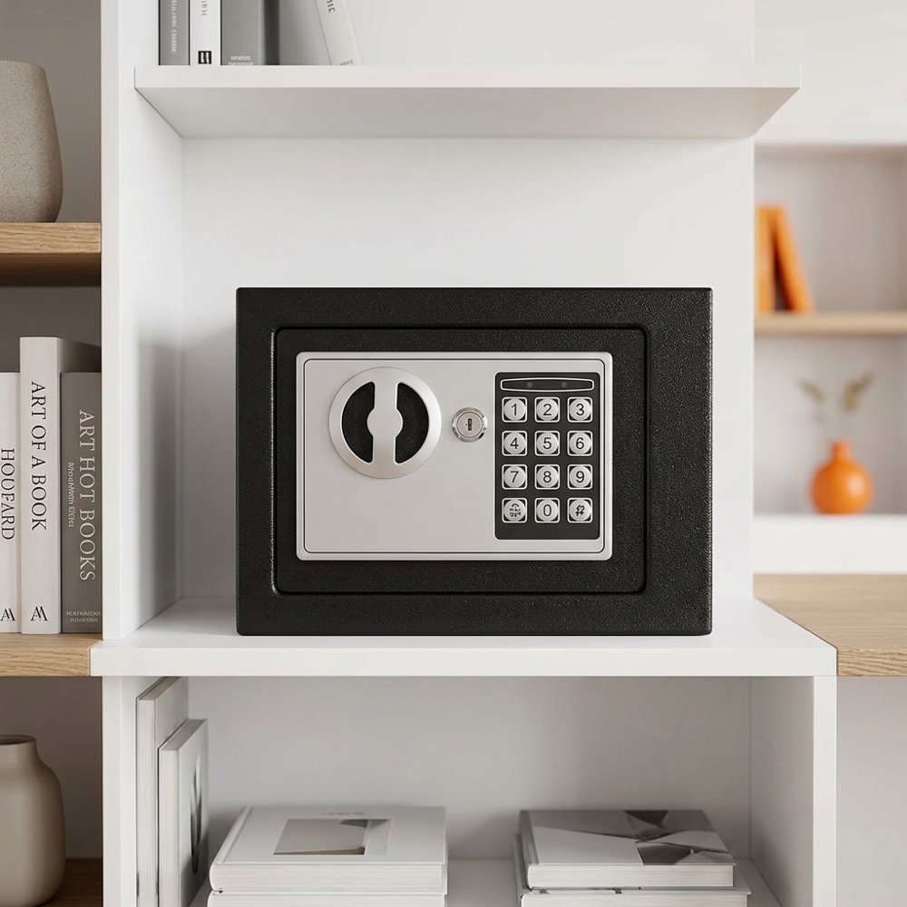 Coffre T-17 sur une étagère dans un intérieur moderne
